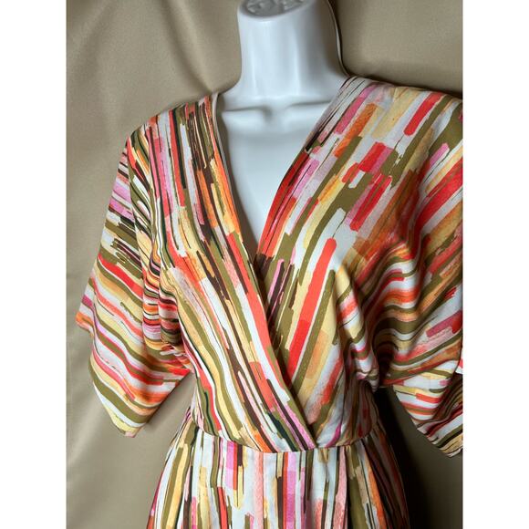 Slate and Willow Striped Elliott Romper S - Picture 5 of 9